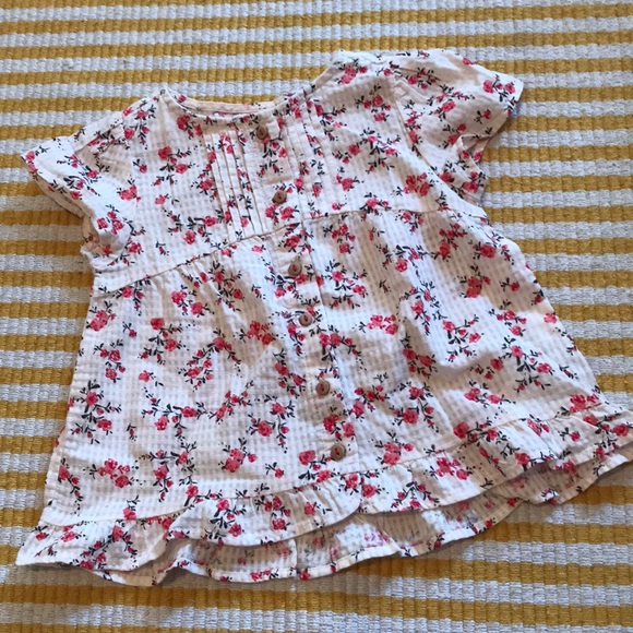 NWOT floral Zara top - Picture 1 of 3